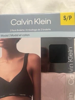 Calvin Klein bras (New) (Small & 32B) (Both together for $5) - photo 3