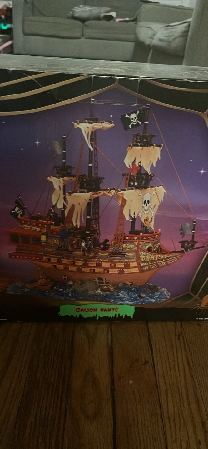 Lemax Spooky Town Haunted Galleon Animated Musical - photo 3
