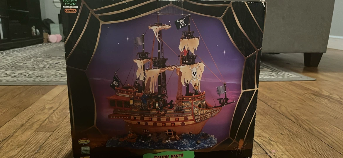 Lemax Spooky Town Haunted Galleon Animated Musical - photo 4