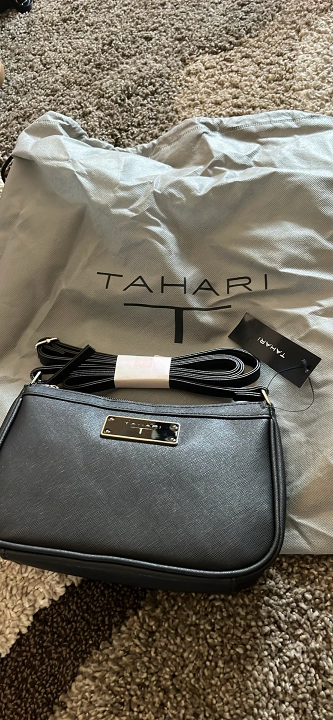 Tahari Black Crossbody Bag