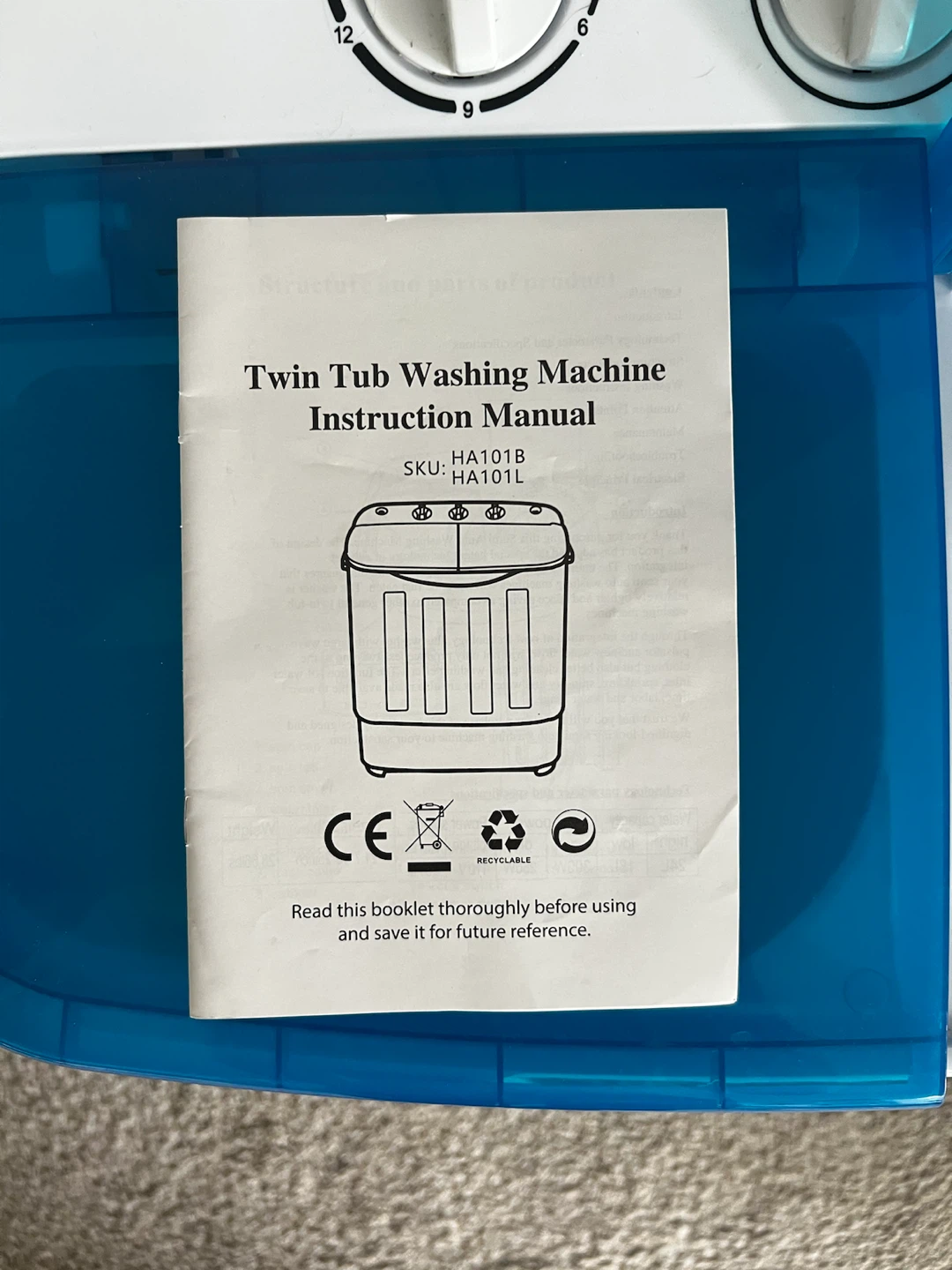 Twin Tub Washing Machine - photo 5