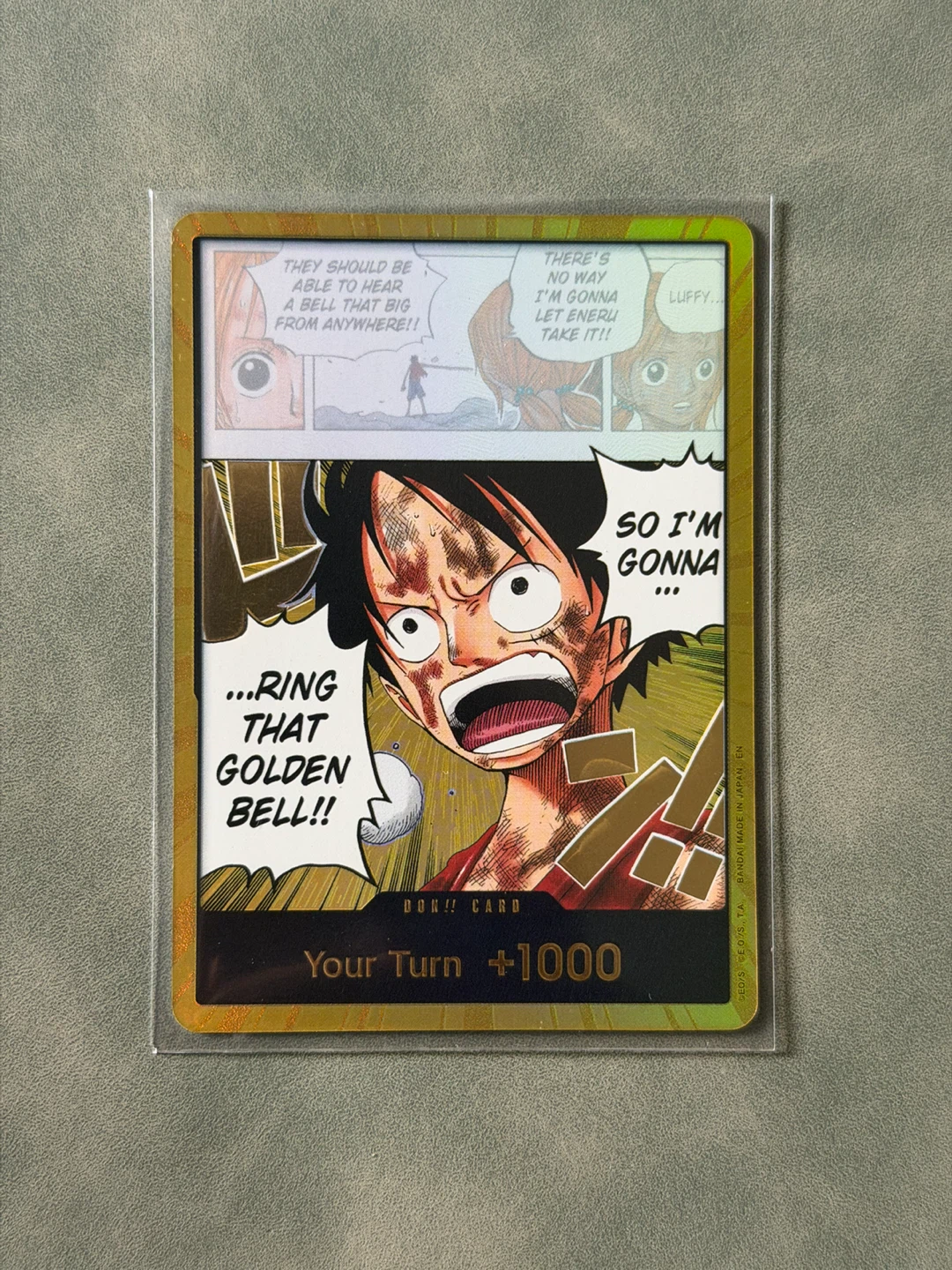 One Piece Card Game Don Luffy Card