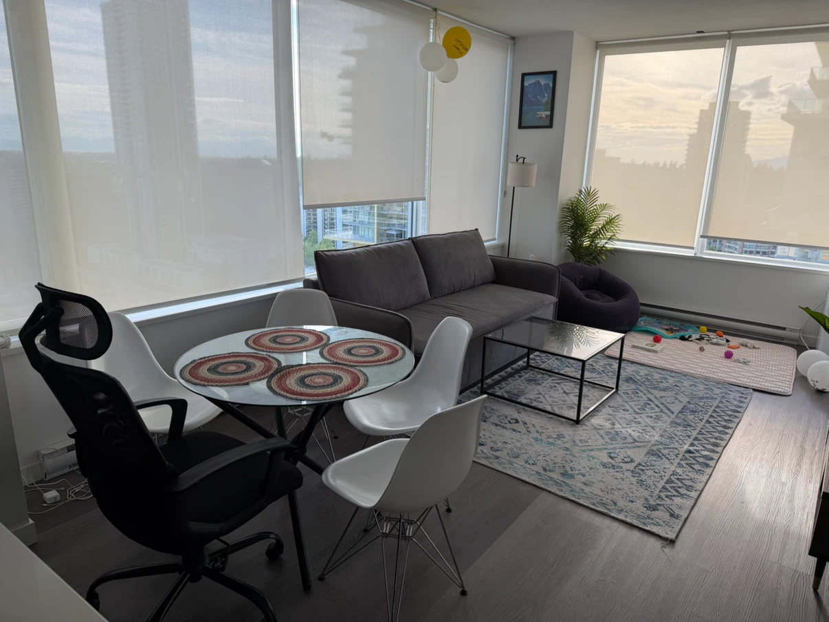Grey Fabric Sofa