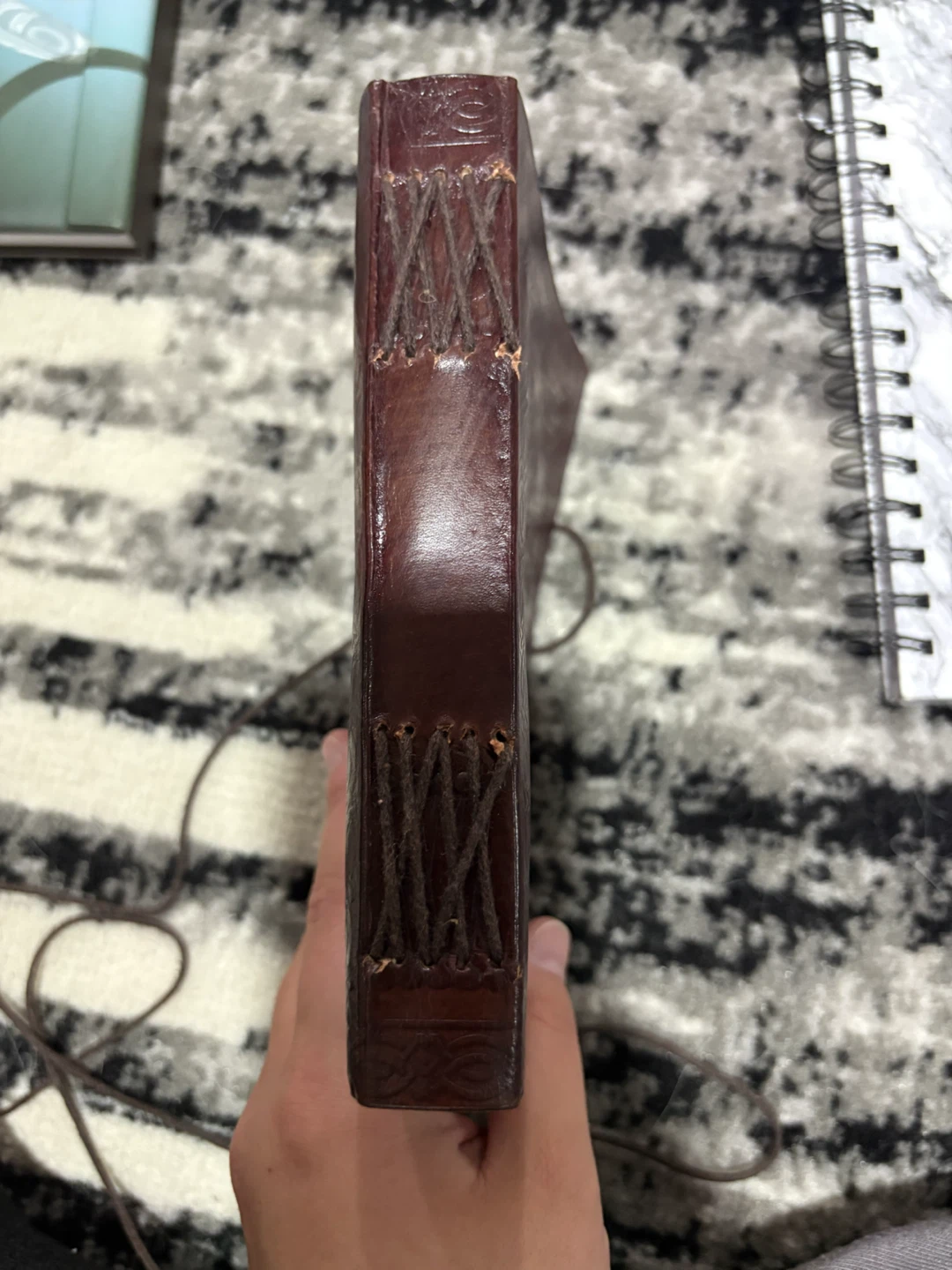 Embossed Leather Journal - Tree of Life Design - photo 2