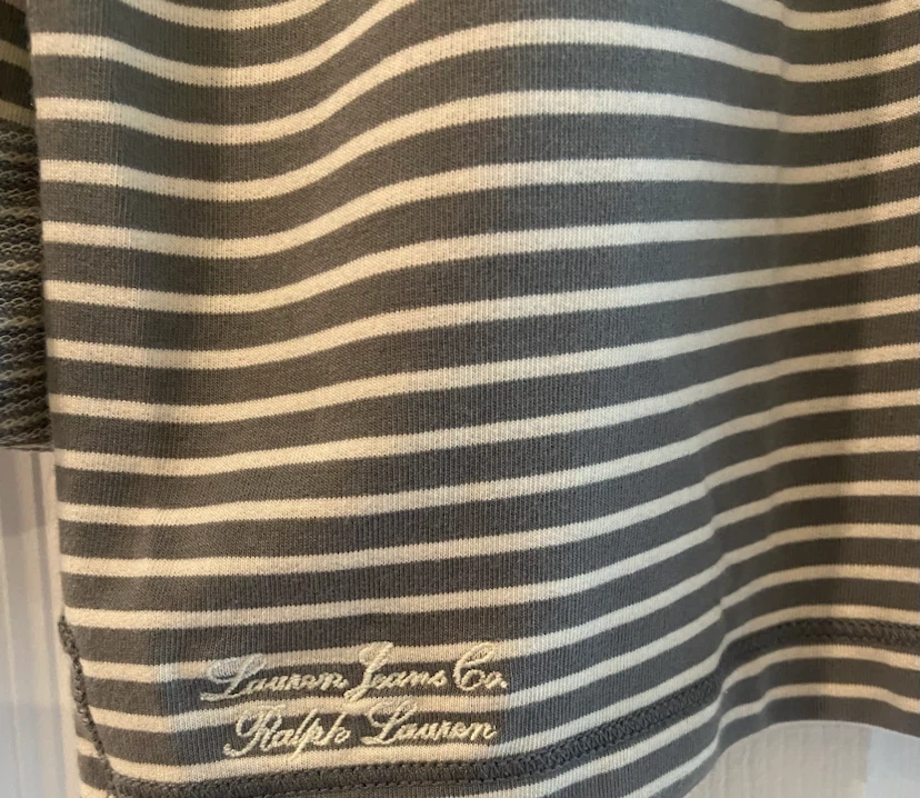 New XL Ladies Ralph Lauren Striped Top - photo 3