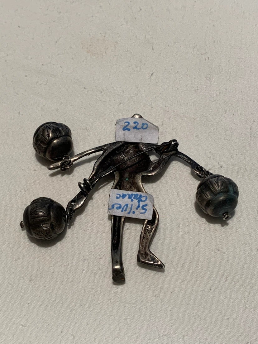 Silver Figural Brooch - photo 2