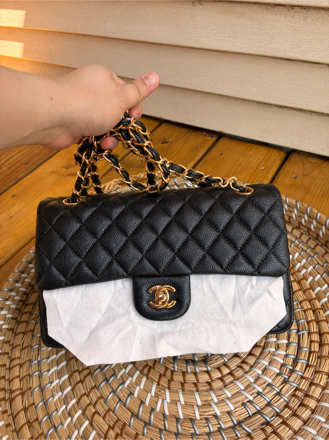 Chanel double flap