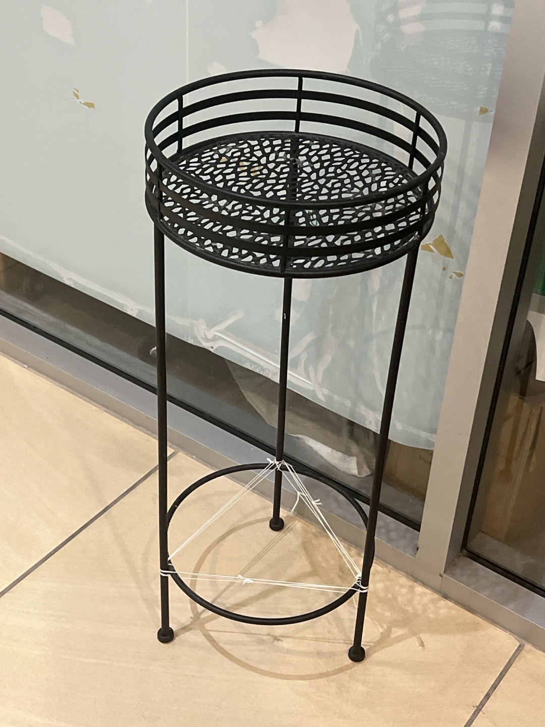 Black Metal Plant Stand