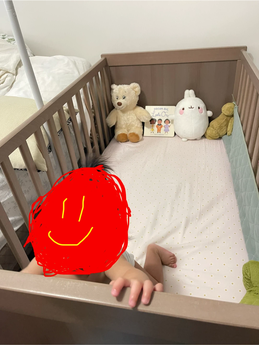 Ikea Crib with Mattress – Good Used Condition