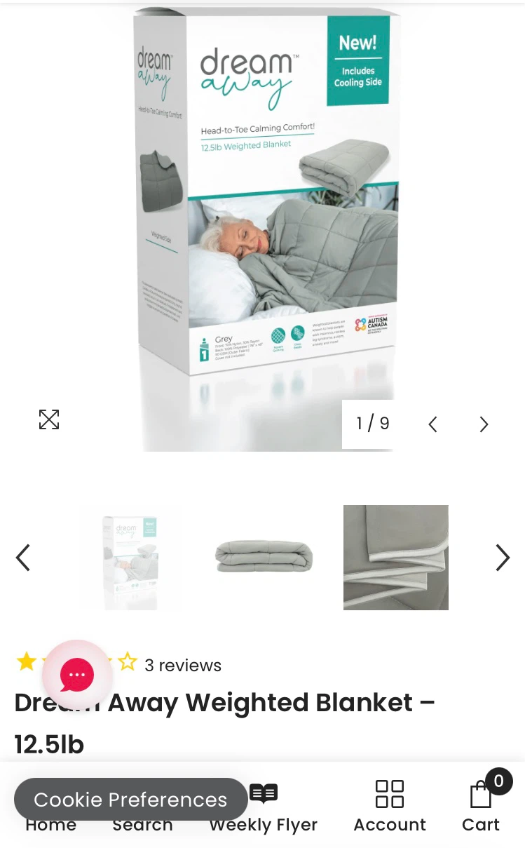 NEW 10lb weighted blanket - photo 2