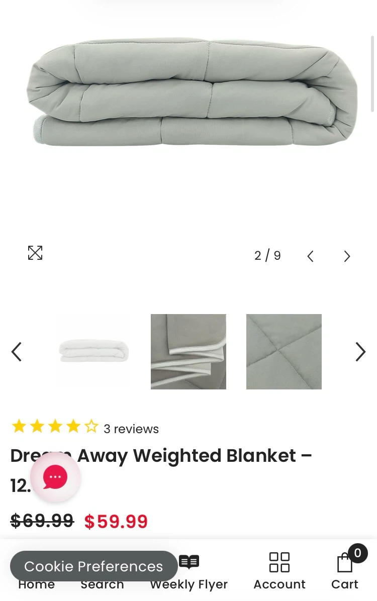 NEW 10lb weighted blanket - photo 3