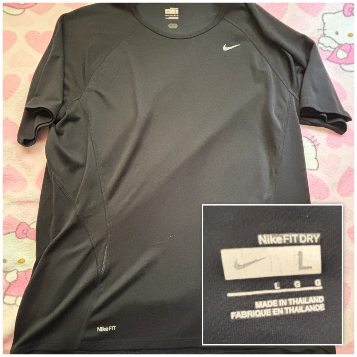 Nike - Dri-FIT T-Shirt - *Size Men Large/Black*