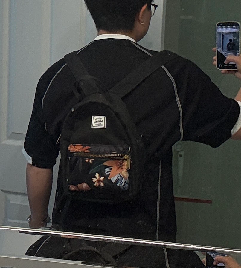 Herschel Nova Mini Backpack - Black Floral - photo 4