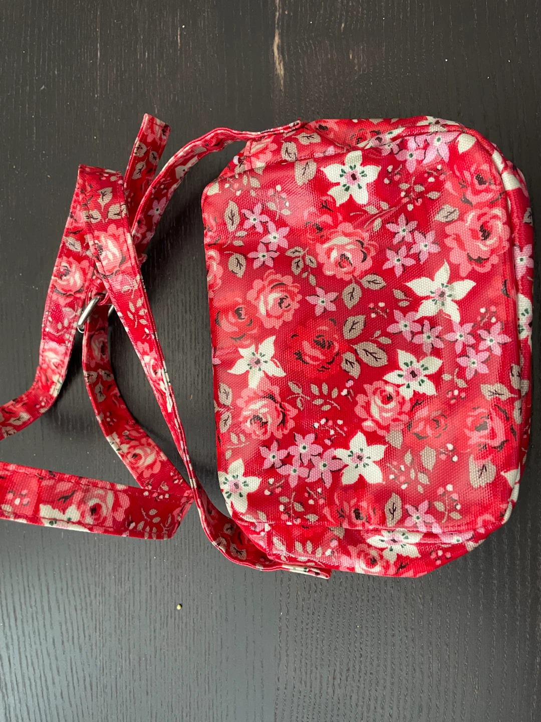 Cath Kidston London Red Floral Crossbody Bag - photo 2