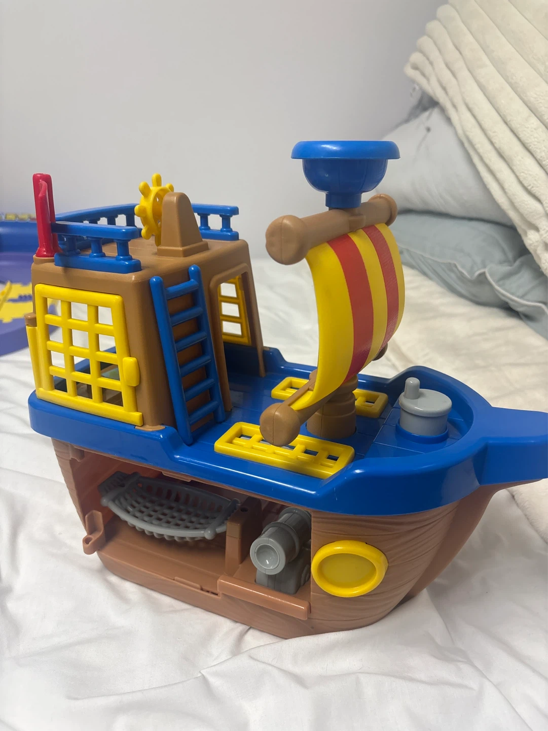 Plastic Toy Pirate Ship