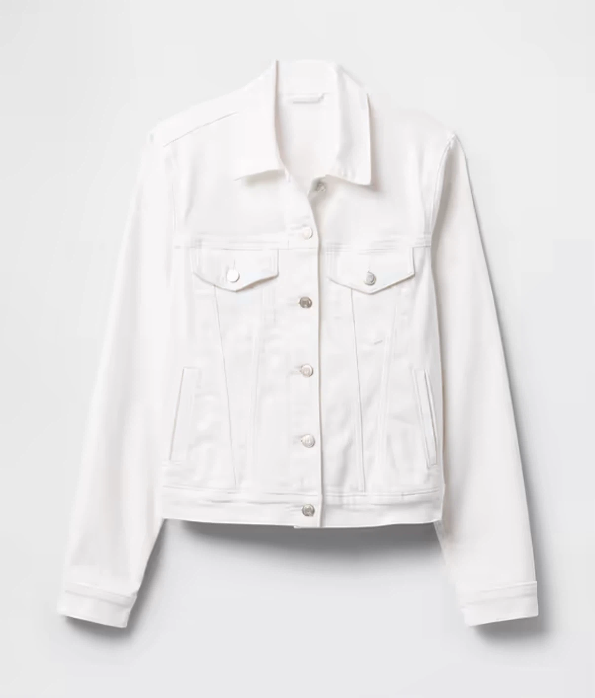 GAP 1969 supersoft denim jacket denim - White