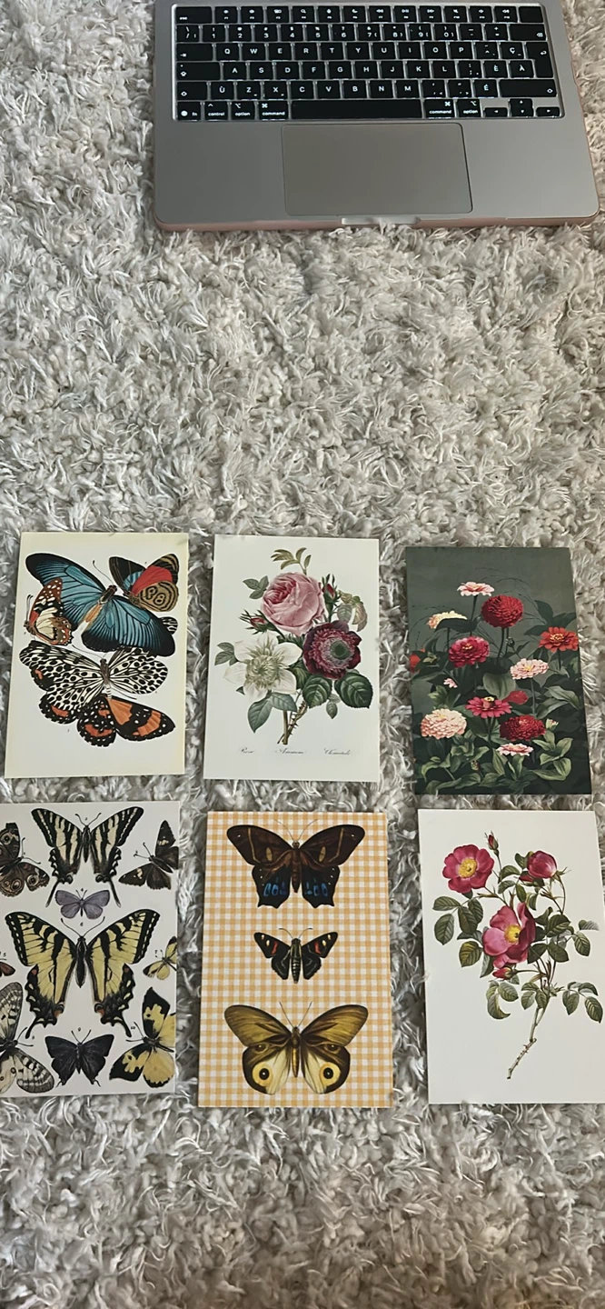 Set of 18 Vintage Style Art Postcards/ Wall art and stickers - photo 4