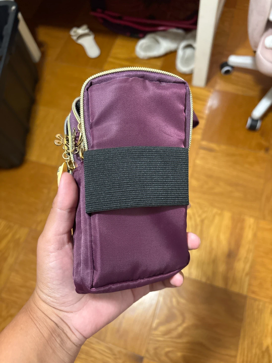 Jingpin Purple Crossbody Phone Bag - photo 2