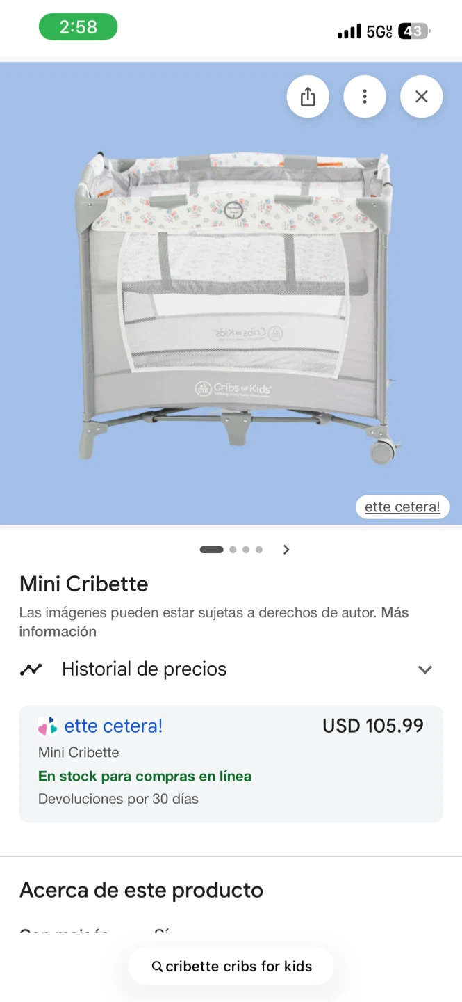 Cribs for Kids Mini Crib