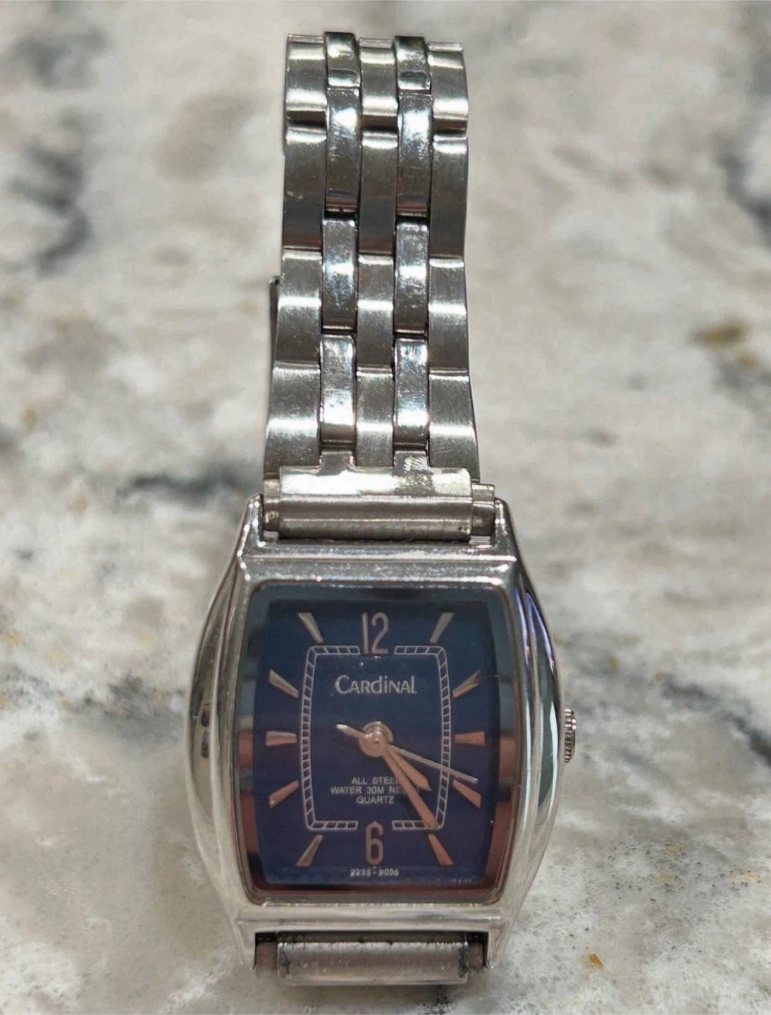 Women’s Cardinal Stainless Steel Quartz Watch Blue Dial - photo 2