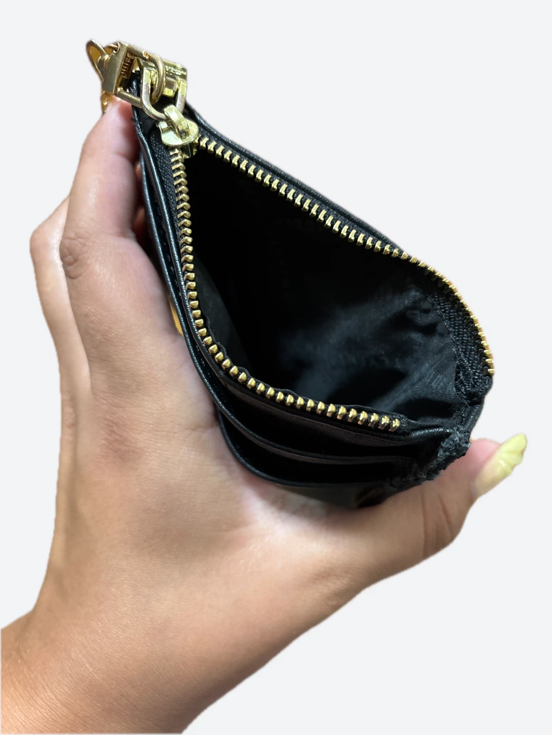 Steve Madden Black Faux Leather Card Holder Wallet - photo 2
