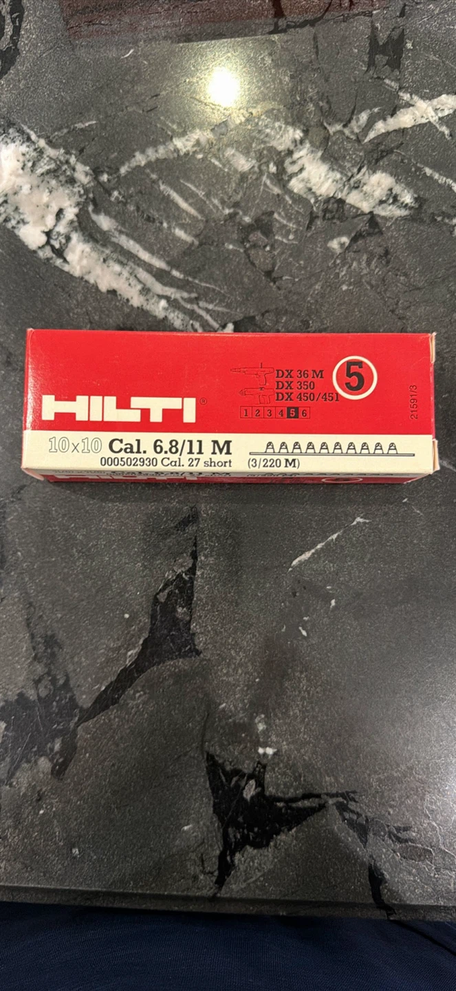 Hilti 10x10 Cal. 6.8/11 M Nails - photo 2