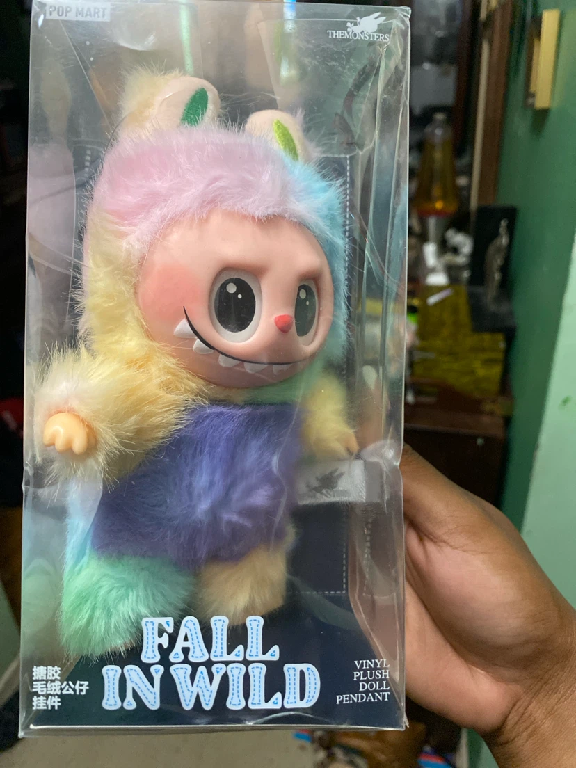 Pop Mart The Monsters Fall In Wild Vinyl Plush Doll Pendant