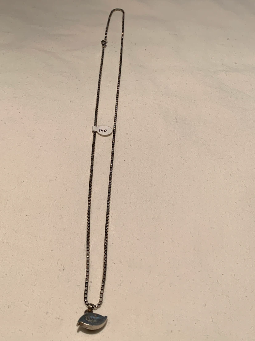 Silver Eye Pendant Necklace - photo 3