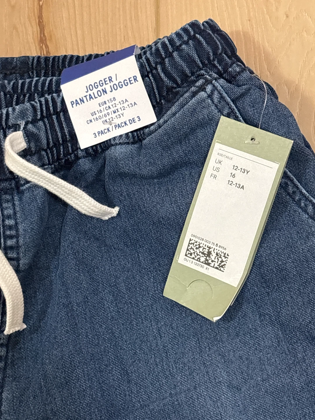 H&M Joggers Pants 3 Pack total three bundles - Size 12-13Y