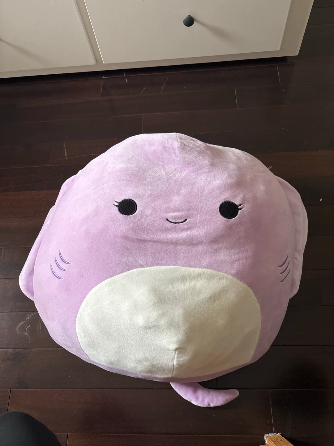 Very big Stingray Squishmallow plush toy