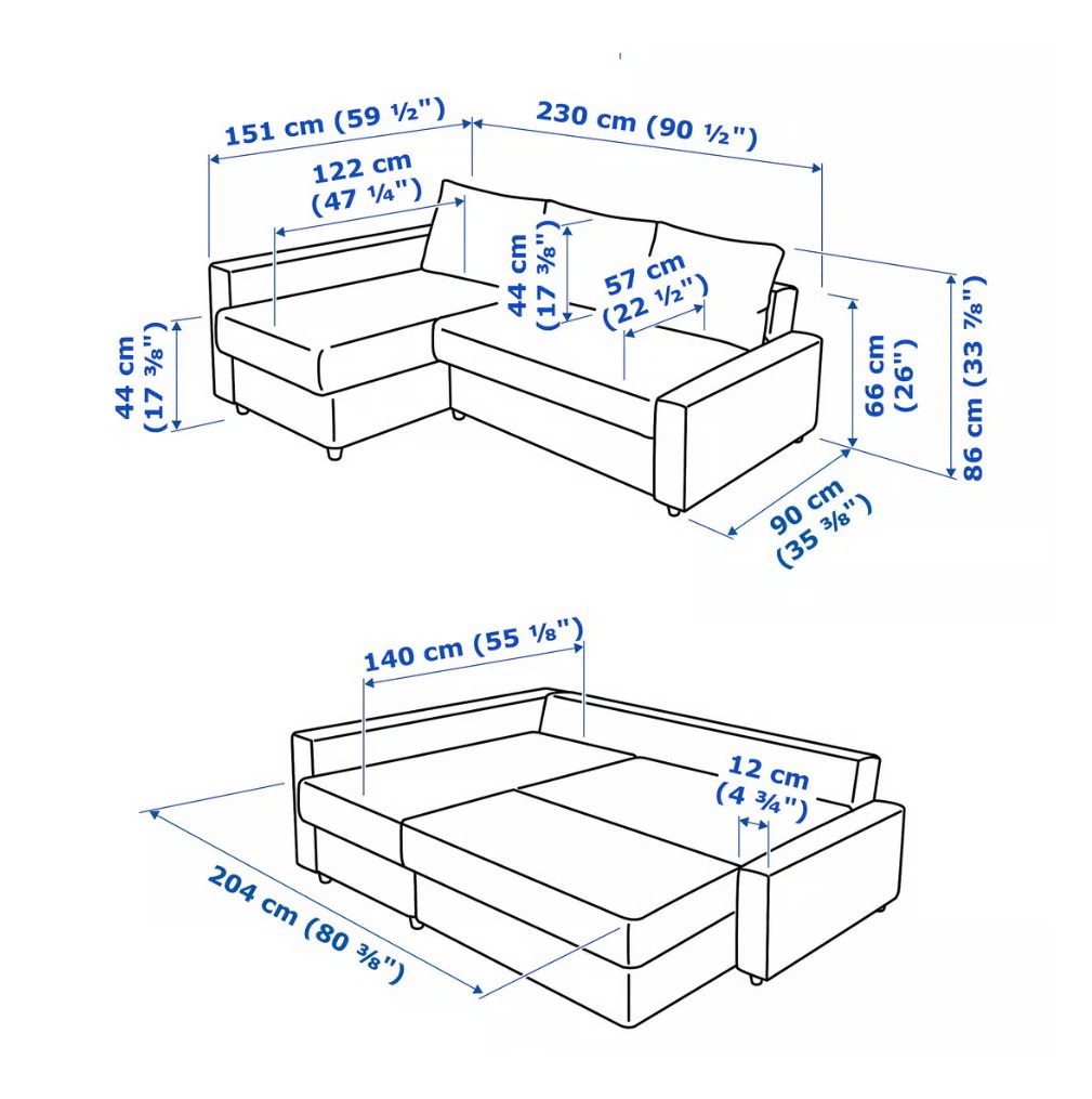 IKEA FRIHETEN sofa bed - photo 5