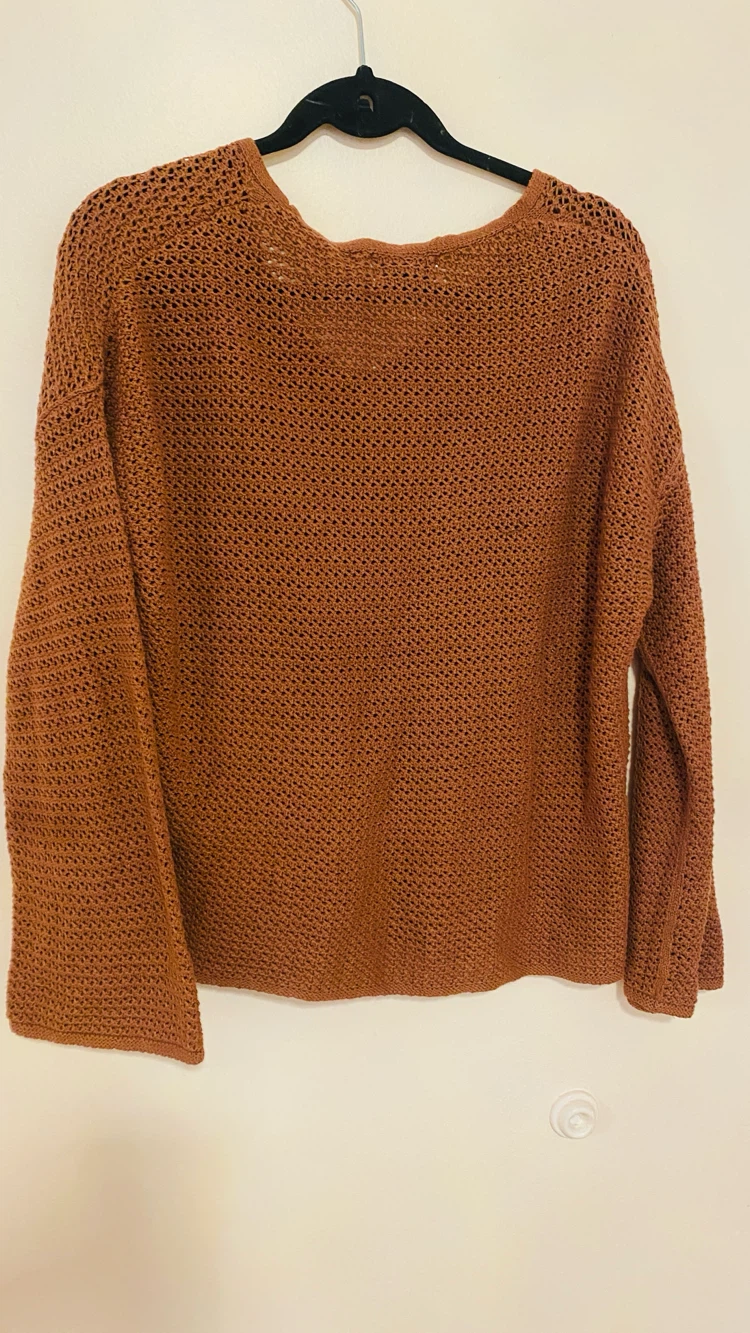 Old Navy crochet sweater size large - photo 5