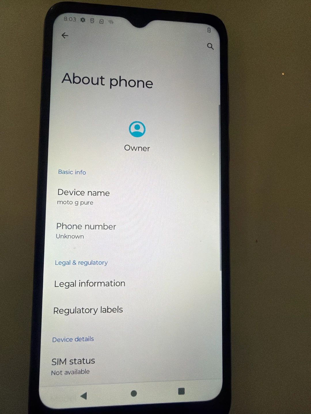 Motorola Moto G Pure Smartphone - photo 4