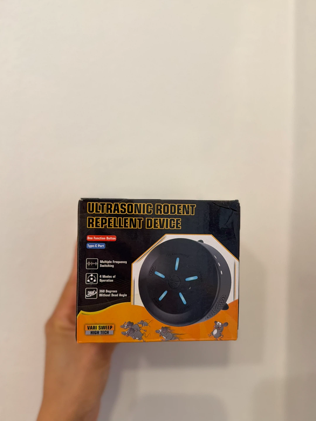 Ultrasonic Rodent Repellent Device