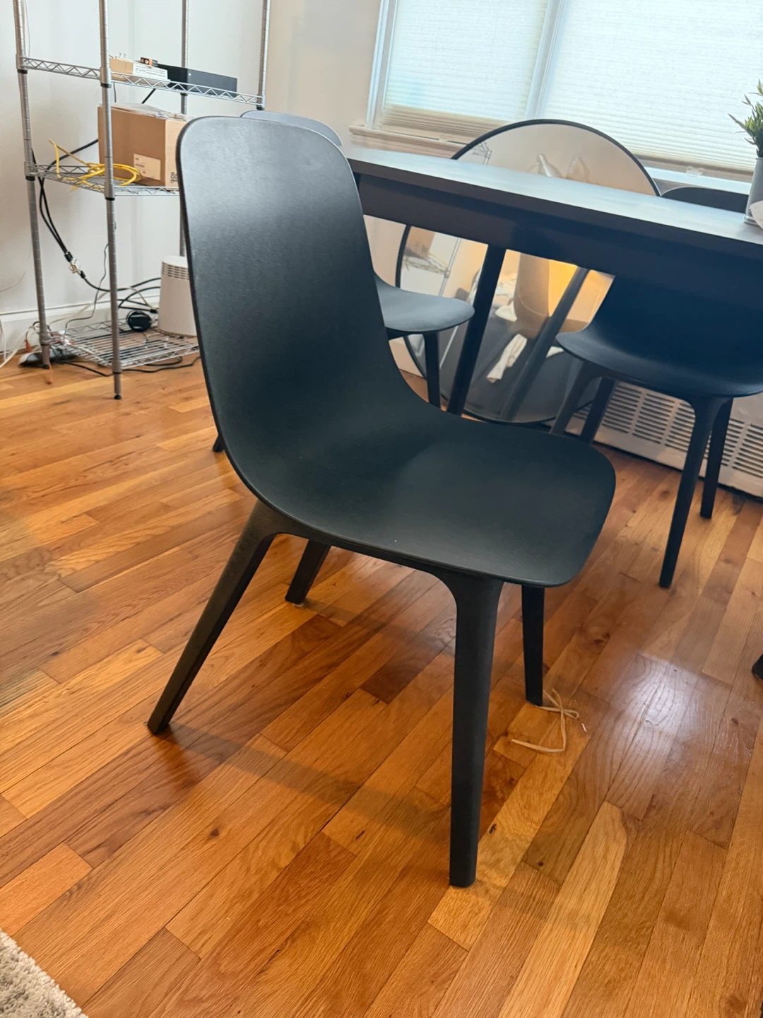 Black Modern Dining Chair x4 - photo 2