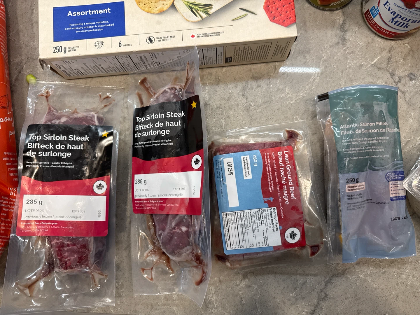 Assorted Groceries: Canned Goods, Meat and More - photo 2