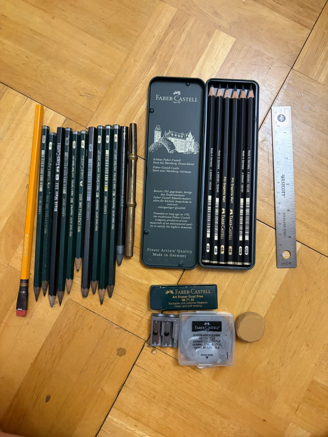 Faber-Castell Pitt Graphite Matt Pencils Set