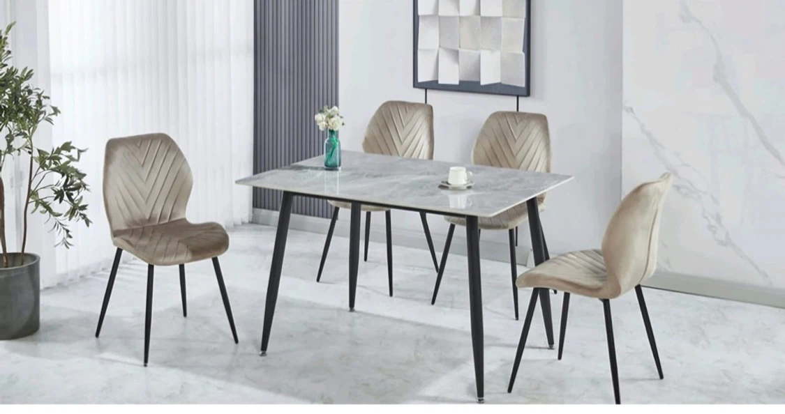 Velvet Dining Chairs (Set of 4)