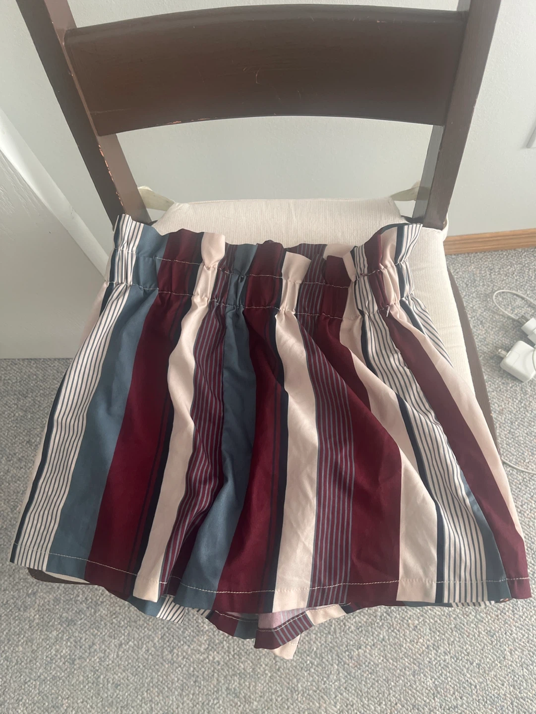 SHEIN Striped Shorts Womens Size S