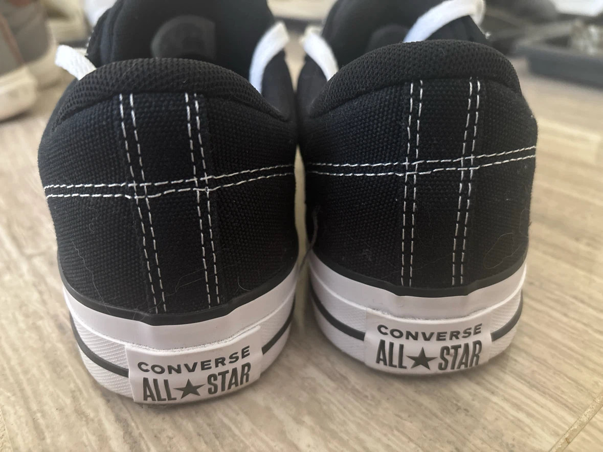 Converse All Star Black Canvas Low Top Sneakers - photo 2