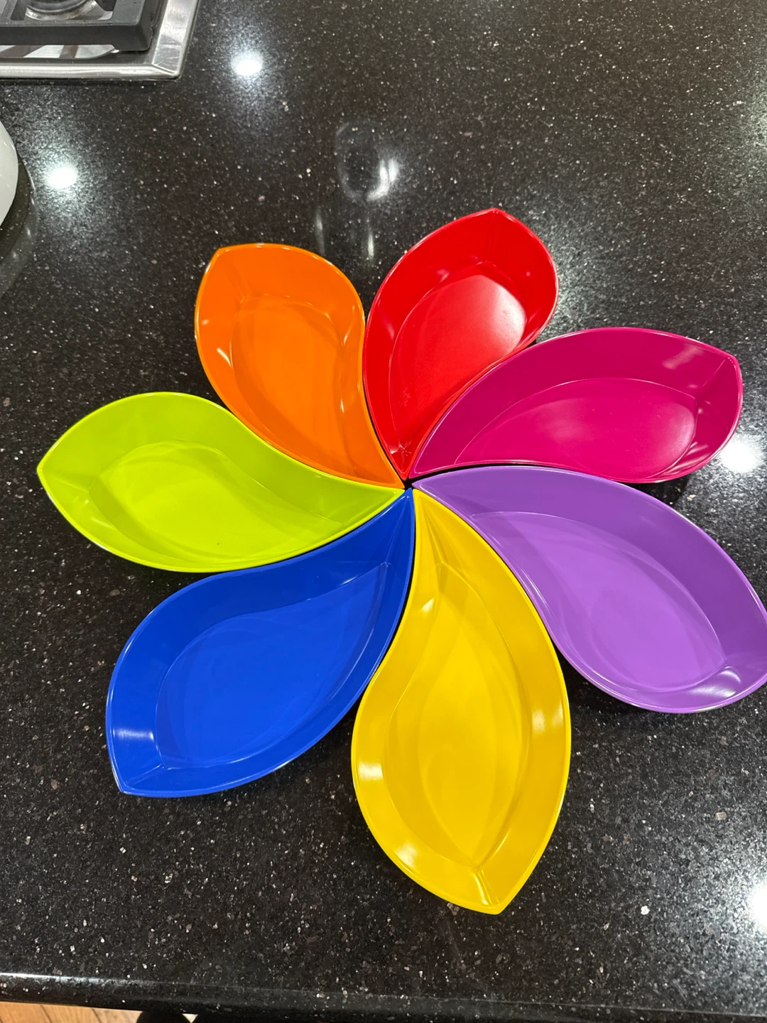 Set of 7 Colorful Serving Dishes - photo 2