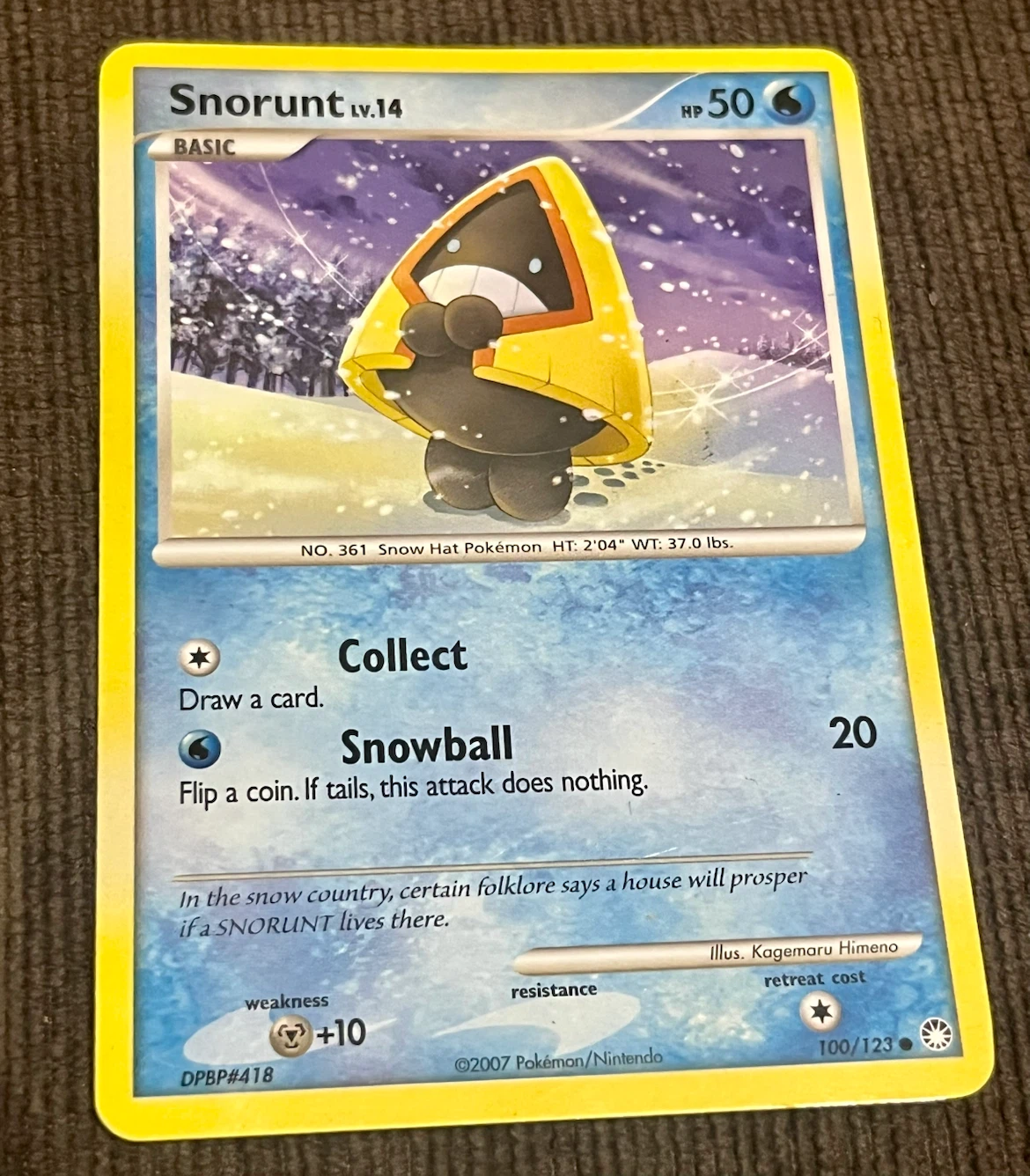 Snorunt lv 14