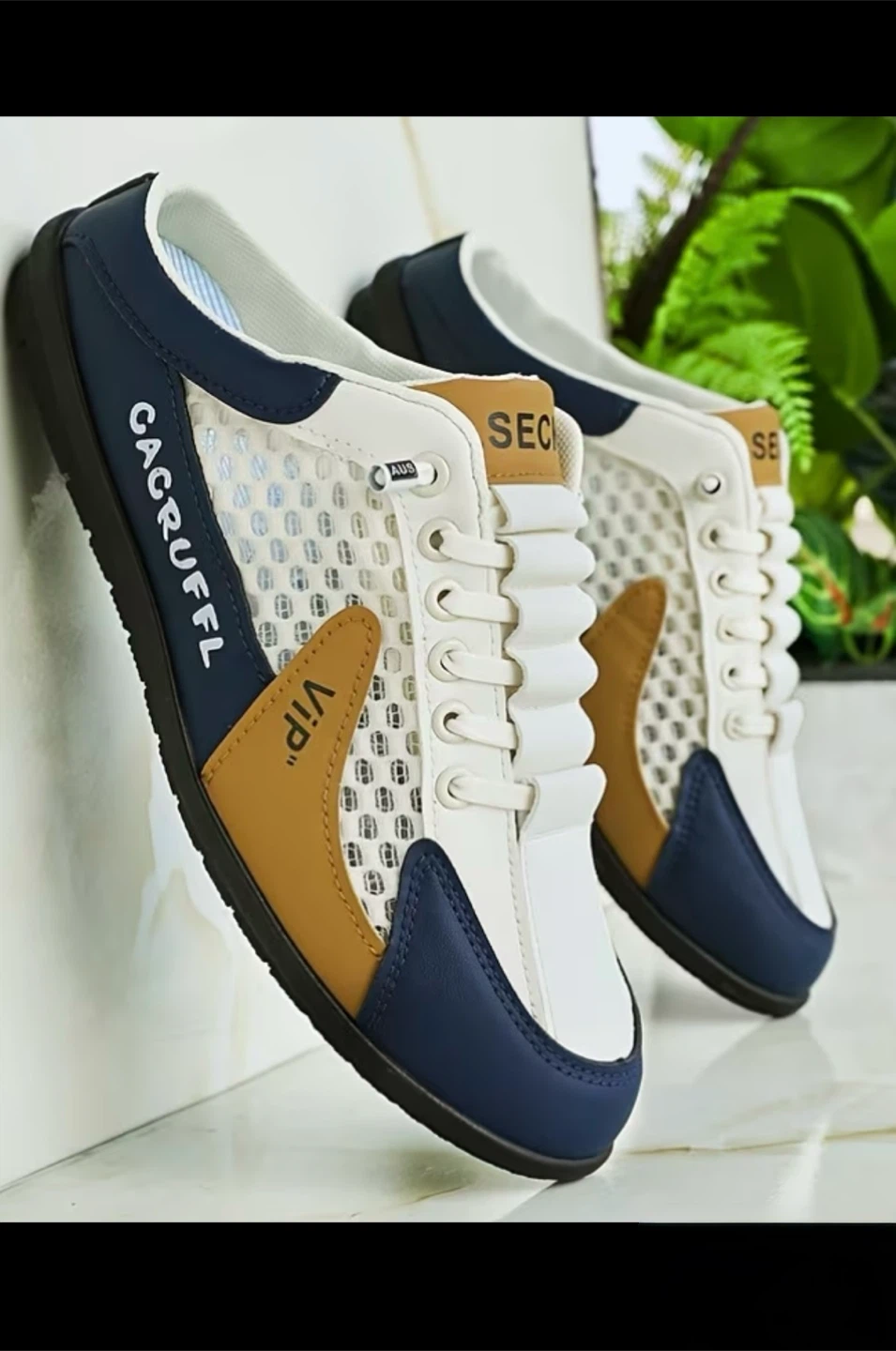 11 Men's Mesh slip on Sneakers