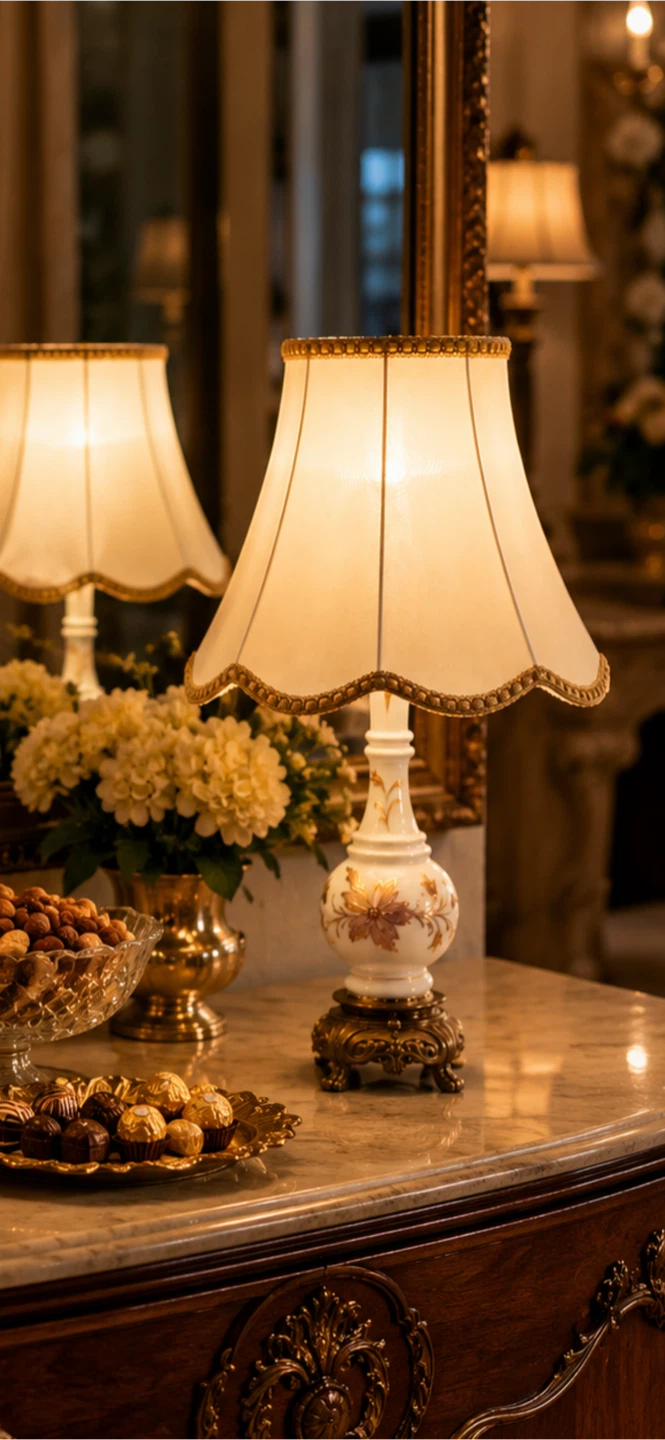 Vintage Decorative Table Lamp - photo 2