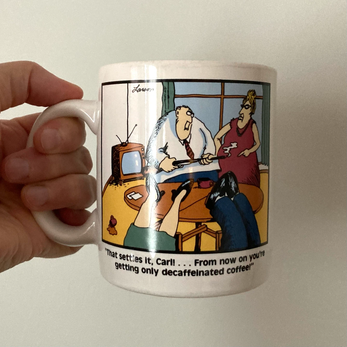Vintage 1980 The Far Side Coffee Mug - by Gary Larson - photo 2