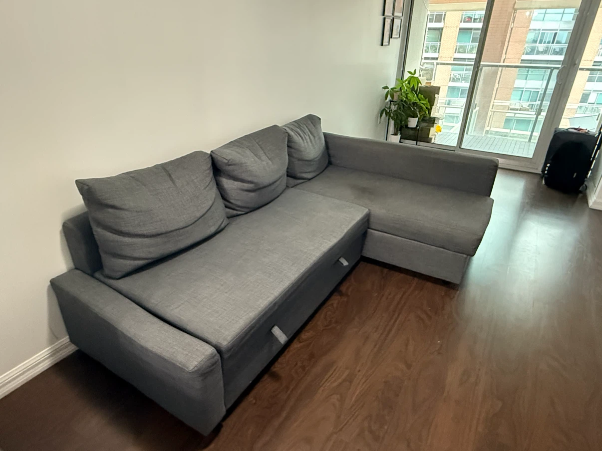 IKEA FRIHETEN Sofa Bed with Storage (Only 11 Months Old)