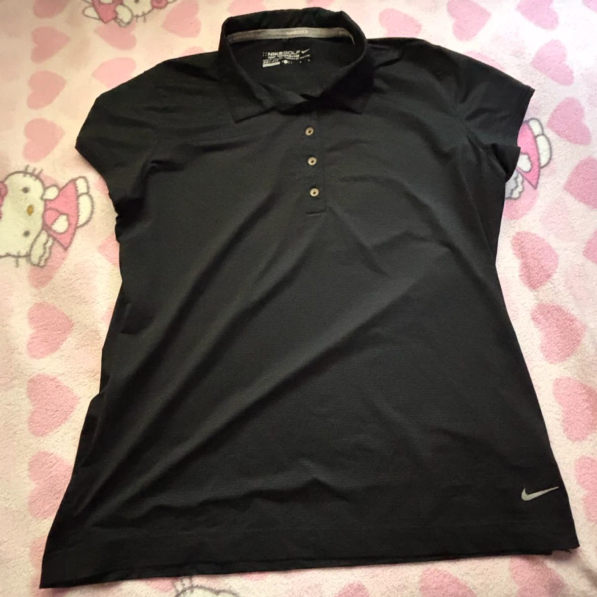 Nike Golf - Polo Shirt - *Size Women Large/Black* - photo 2