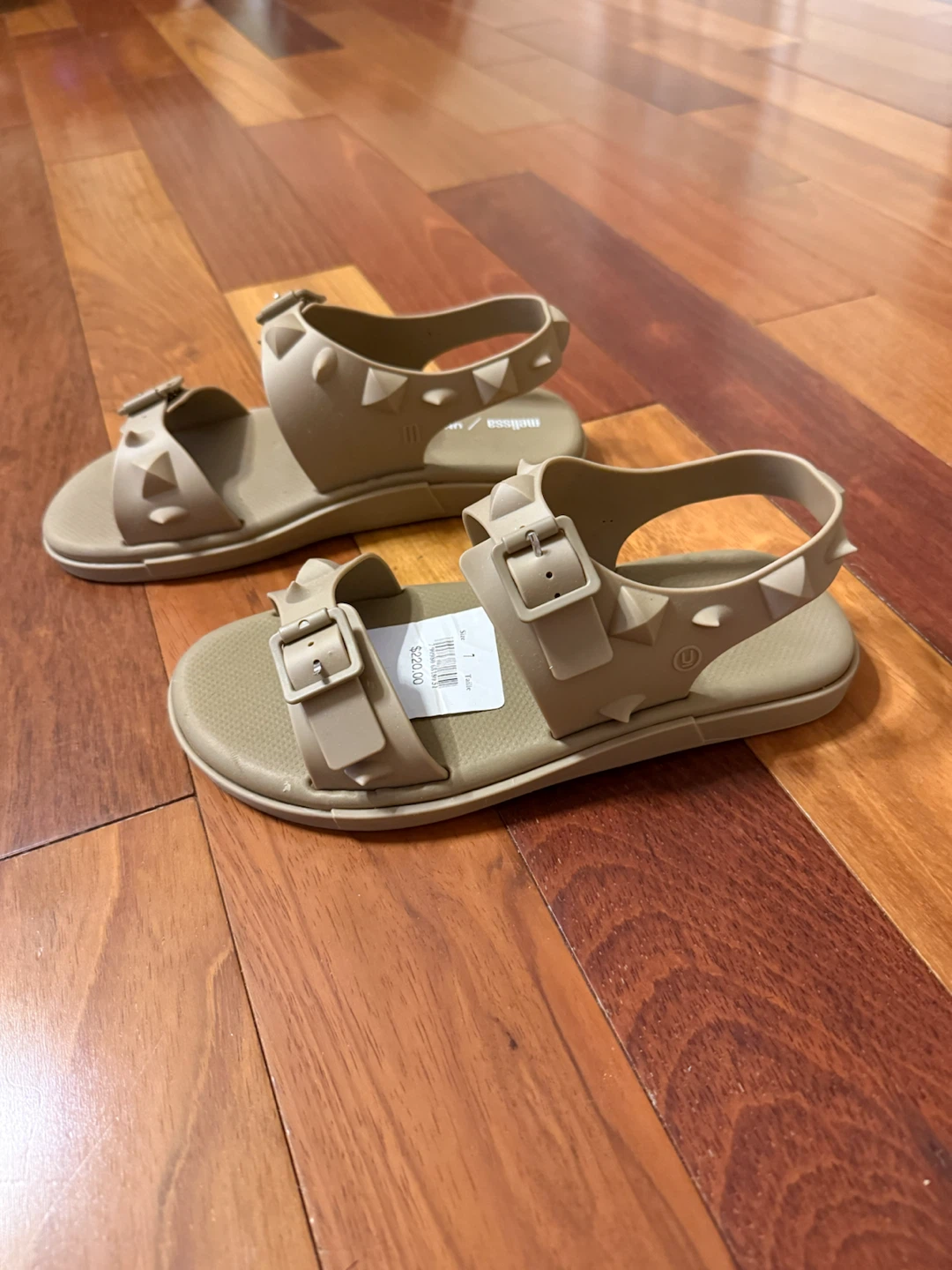 Melissa Women's Sandals Tan Studded Size 7 - photo 2