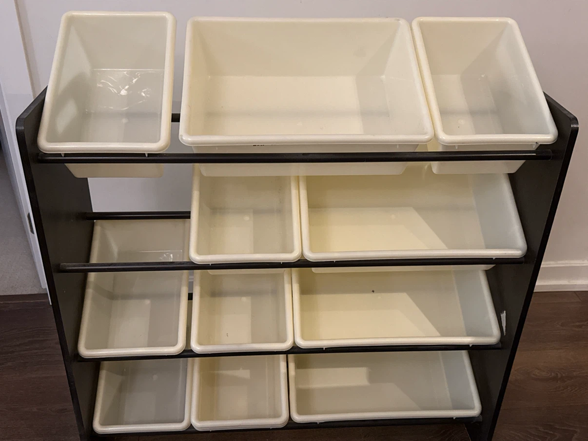 Toy Storage Organizer with Bins