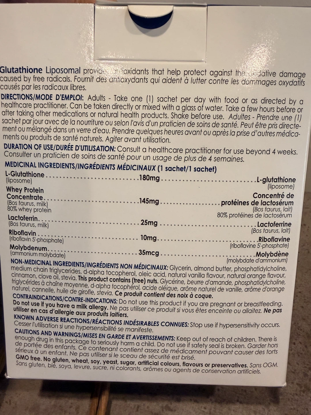 CanPrev Liposomal Glutathione 30 Sachets - photo 2